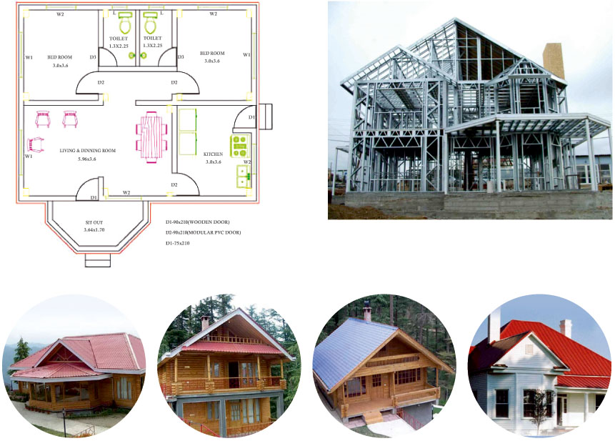 Pre-Engineered Villa Detail